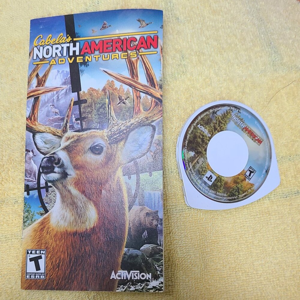 PSP GAME - North American Adventures